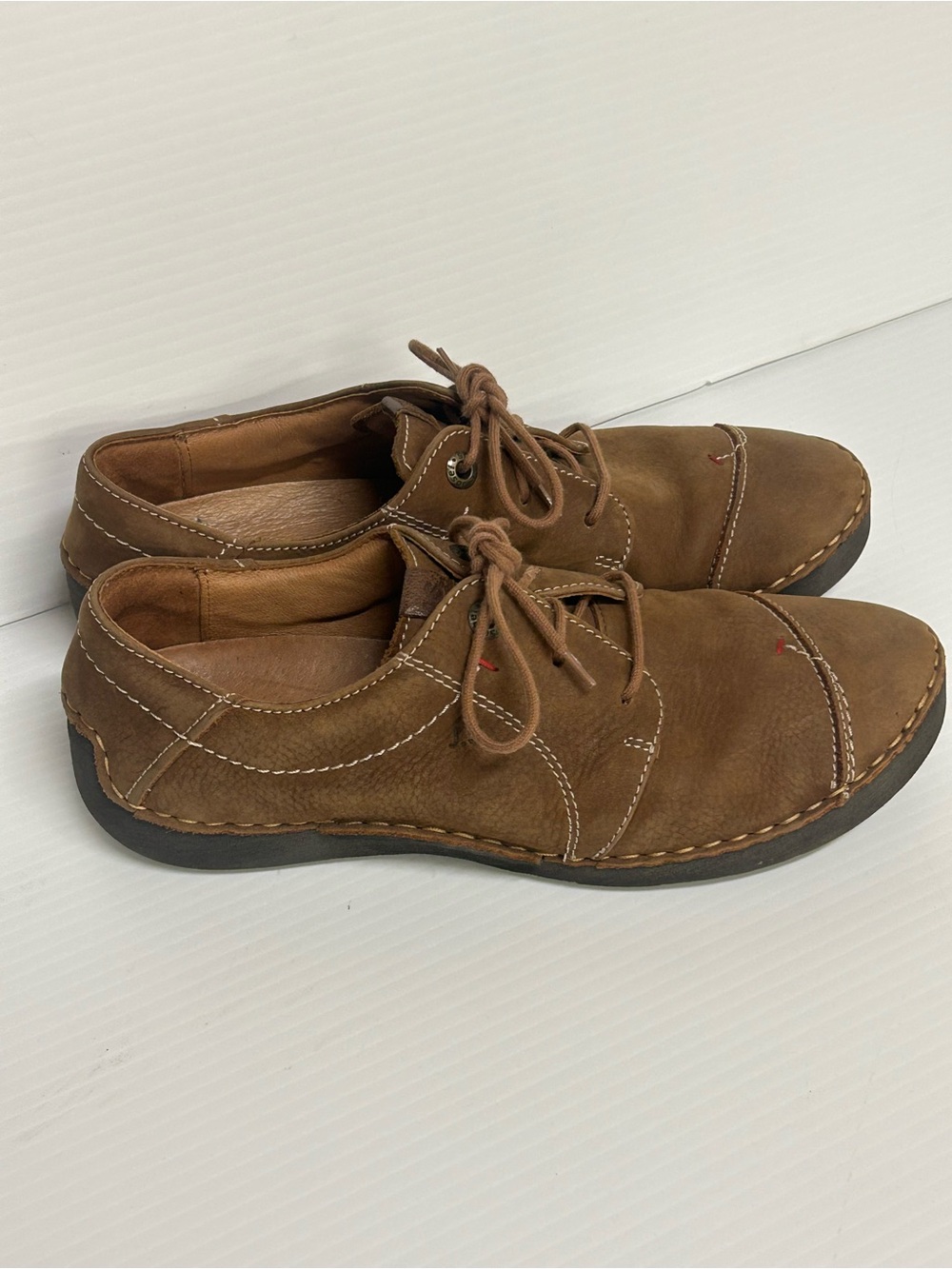 Josef Seibel Shoes Leather Light Brown  Fergey 20 Size US 9 EU40